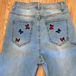 Light Blue Women's Skinny Jeans